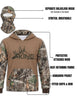 King Camo Balaclava Hoodie