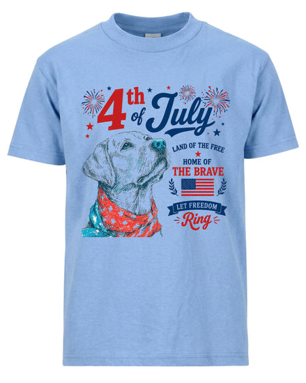 Labrador 4th Of July T-shirt