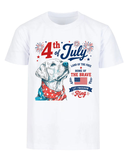 Labrador 4th Of July T-shirt