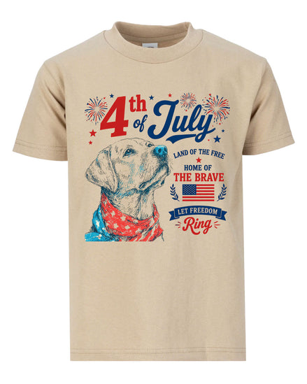 Labrador 4th Of July T-shirt