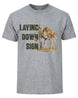Laying Down Sign Buck T-shirt