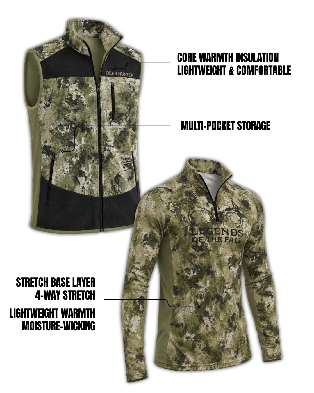 Legend Of The Fall Camo Layering Series