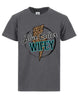 Leopard Lightning Blue Collar Couple T-shirt