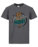 Leopard Lightning Blue Collar Couple T-shirt