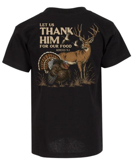 Let Us Thank Him For Our Food T-shirt