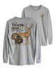 Let Us Thank Him Genesis 9:3 Two-sided Long-sleeve