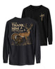 Let Us Thank Him Genesis 9:3 Two-sided Long-sleeve