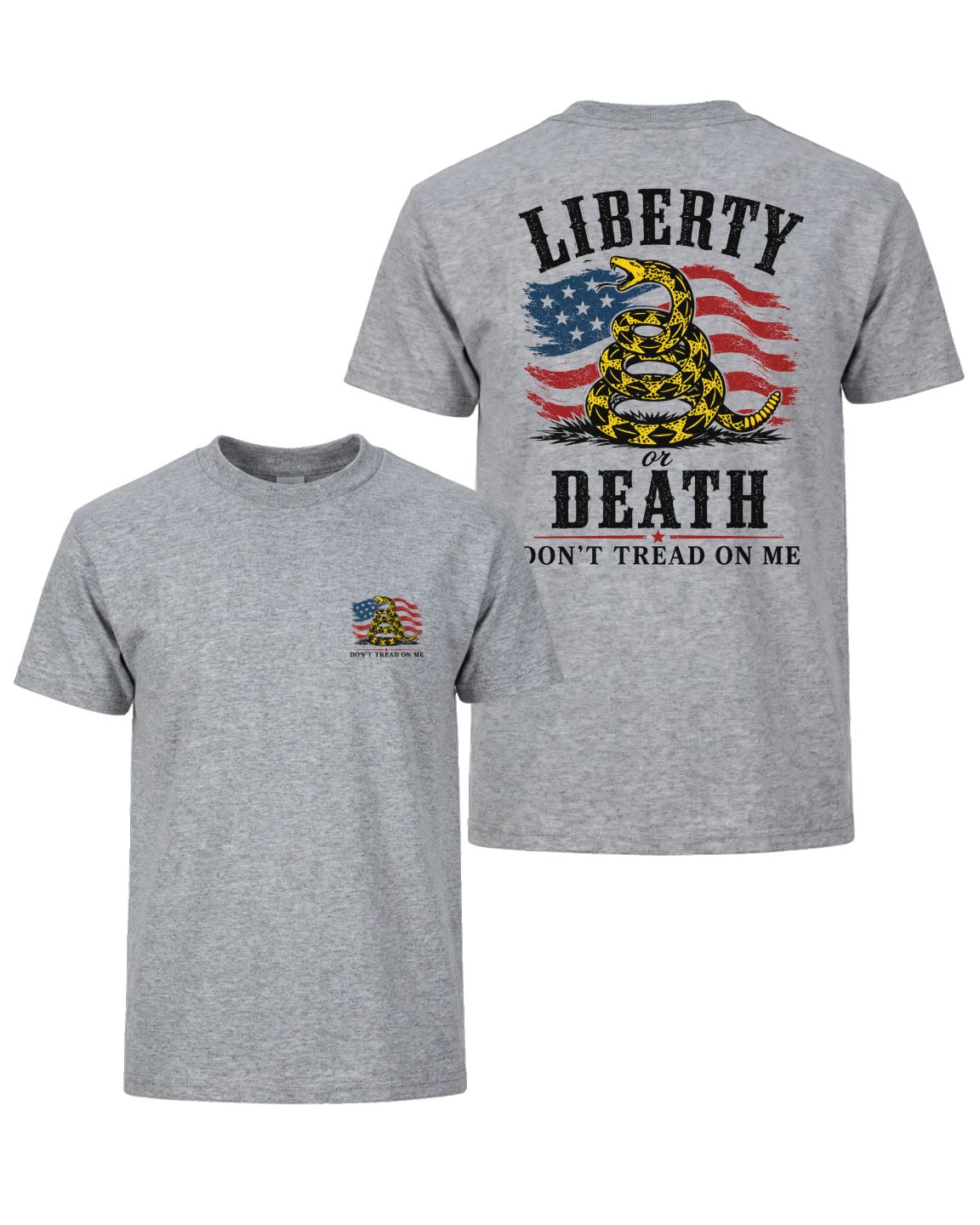 Liberty Or Death Gadsden Flag T-shirt