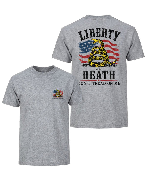 Liberty Or Death Gadsden Flag T-shirt