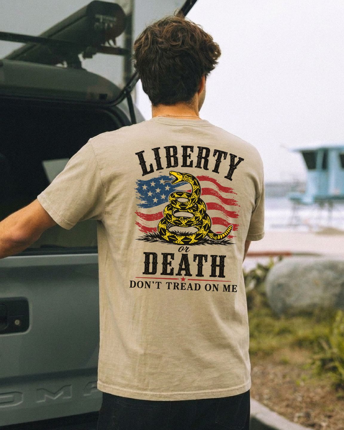 Liberty Or Death Gadsden Flag T-shirt