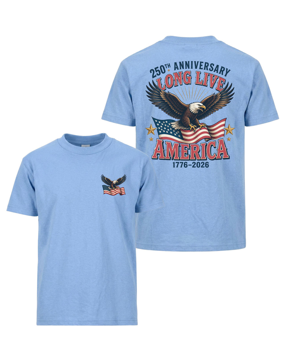 Long Live America Eagle T-shirt