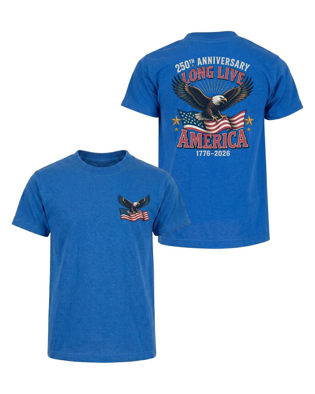 Long Live America Eagle T-shirt