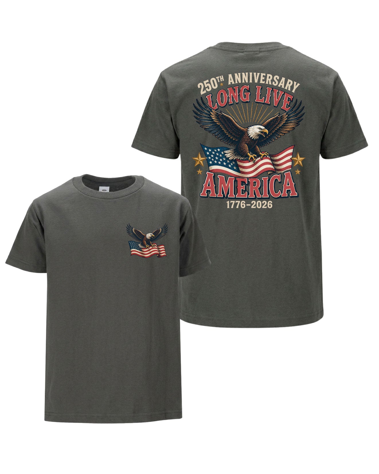 Long Live America Eagle T-shirt