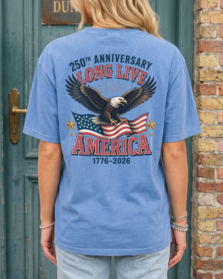 Long Live America Eagle T-shirt