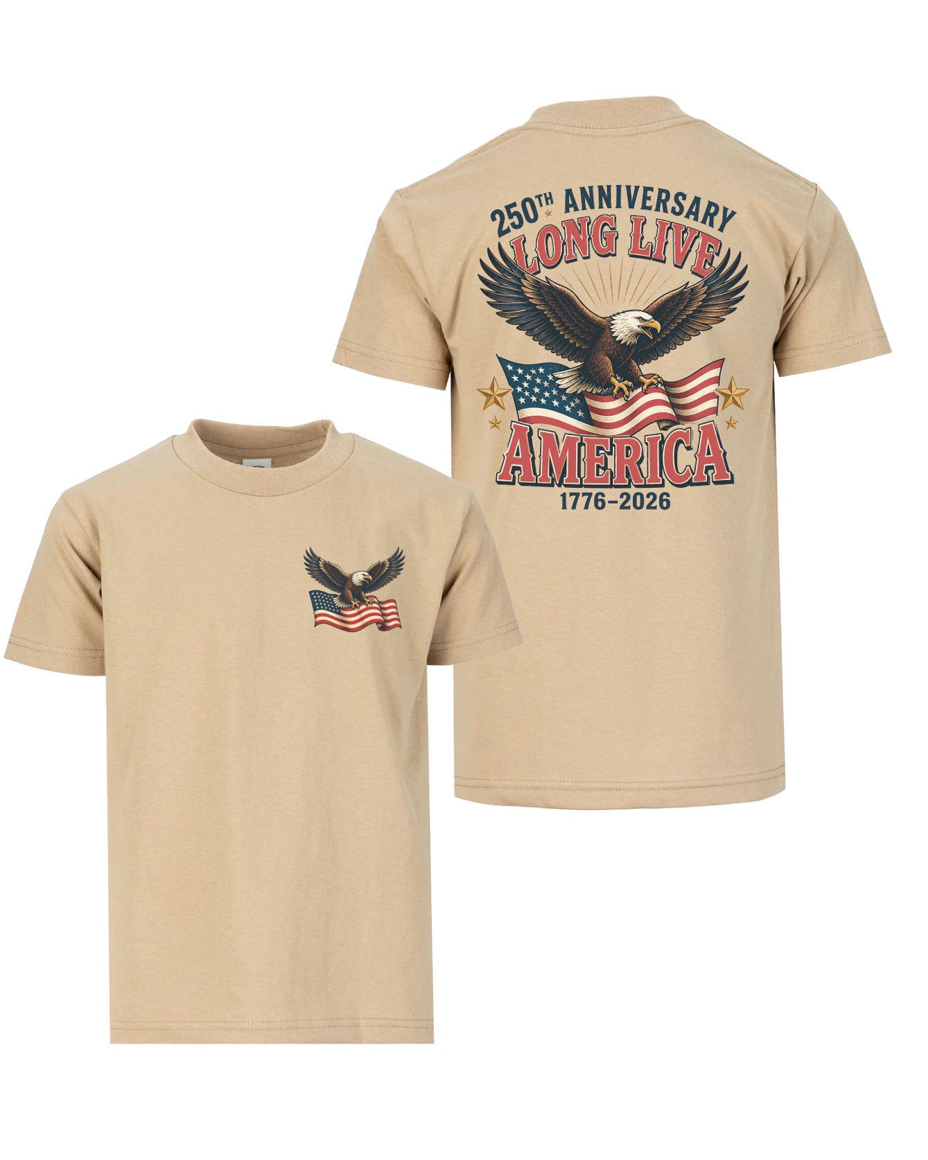 Long Live America Eagle T-shirt