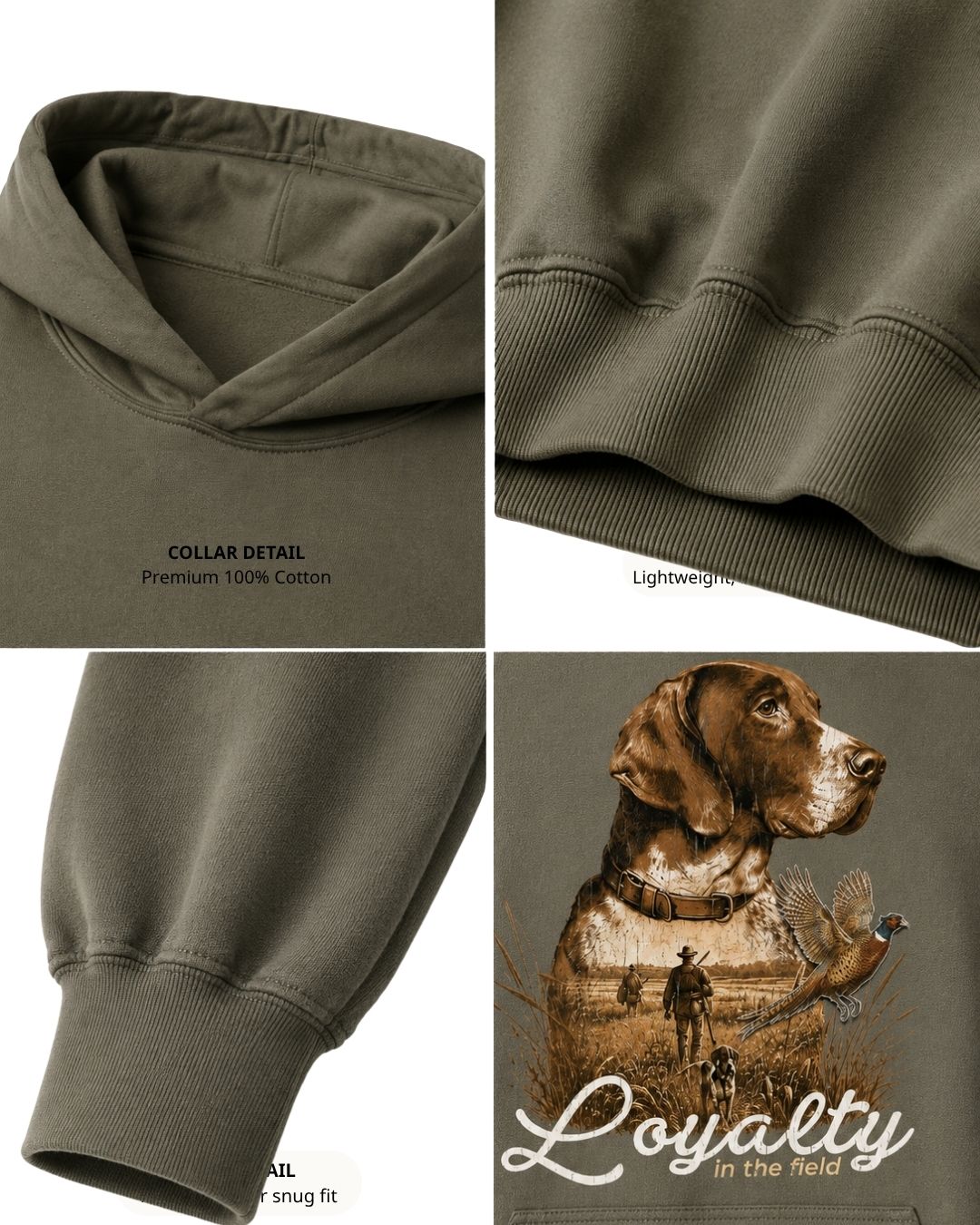 Loyalty In The Field Hoodie