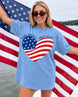 Make America Great Again Heart Flag T-shirt