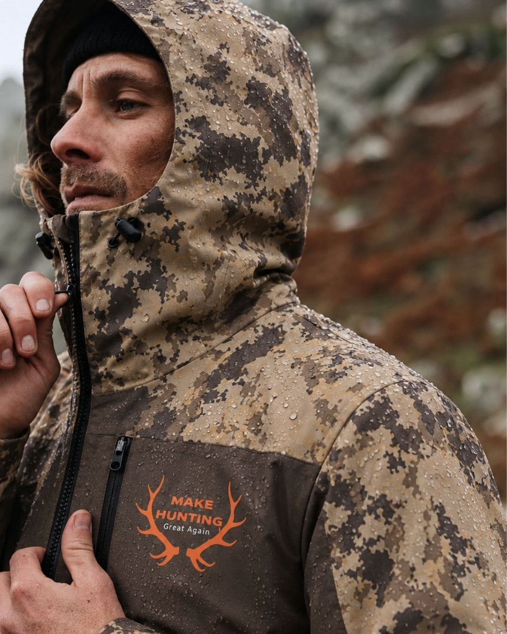Make Hunting Great Camo Water‑Resistant Jacket (4).jpg