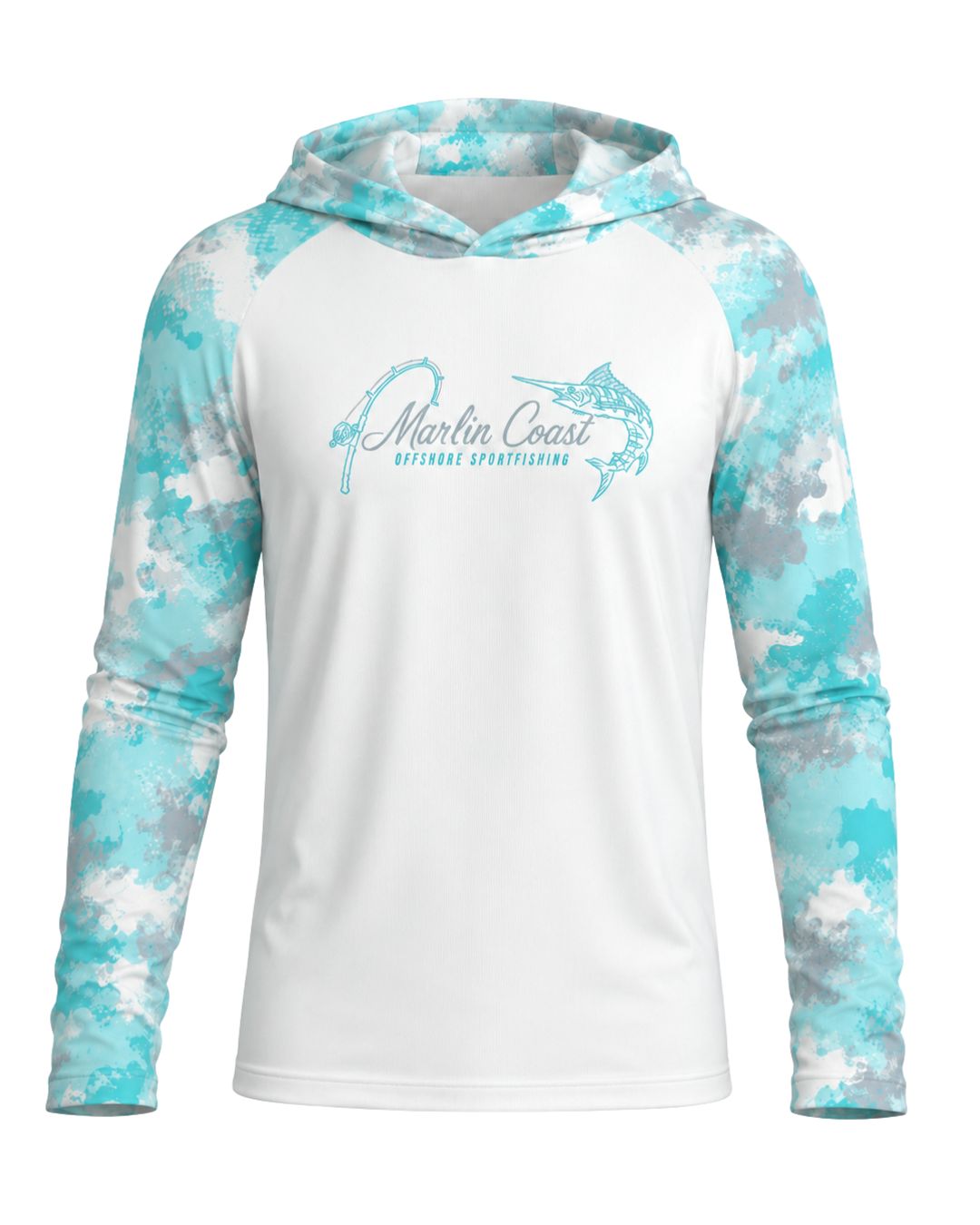 Marlin Coast Offshore Sportfishing Sun Protection Hoodie