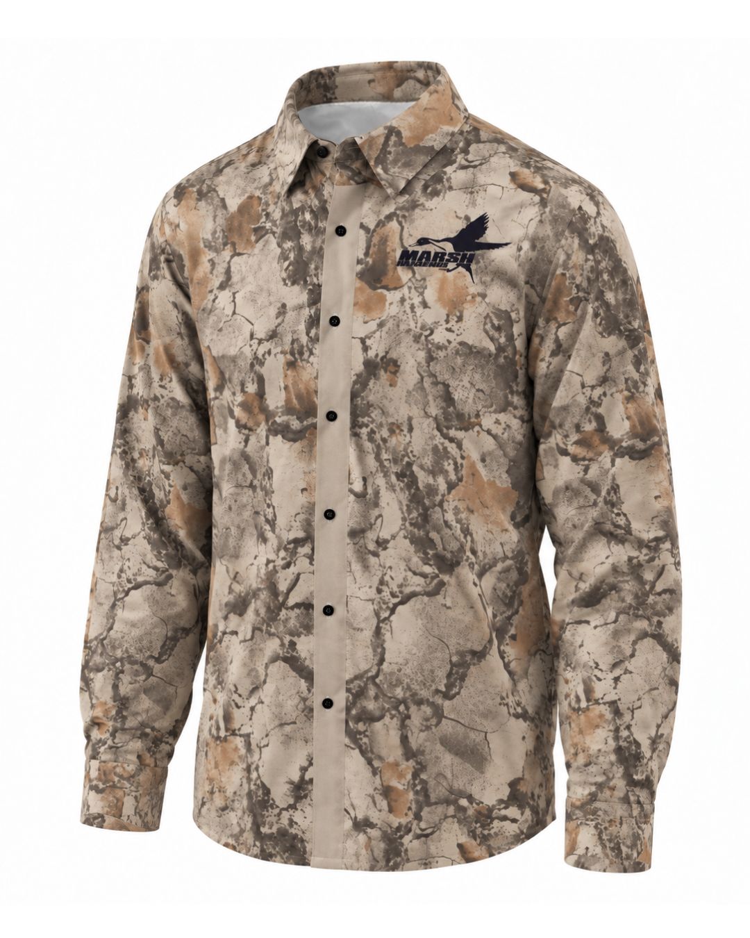 Marsh Hardened Long-sleeve Button Up Shirt