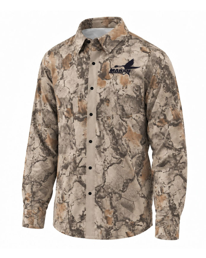 Marsh Hardened Long-sleeve Button Up Shirt
