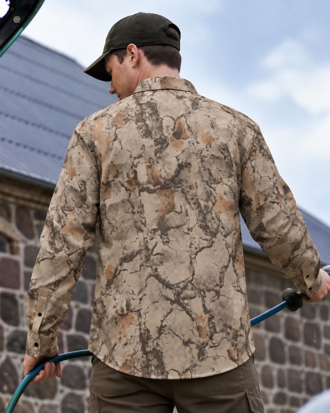 Marsh Hardened Long-sleeve Button Up Shirt