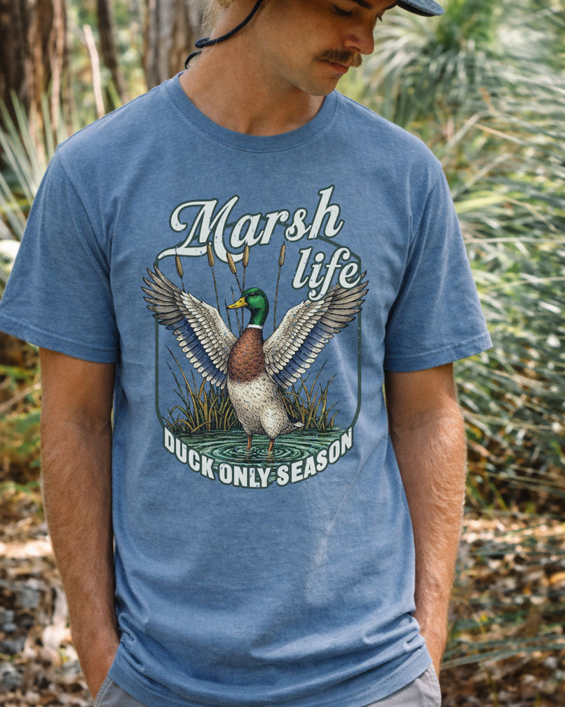 Marsh Life Waterfowl Hunting T-shirt