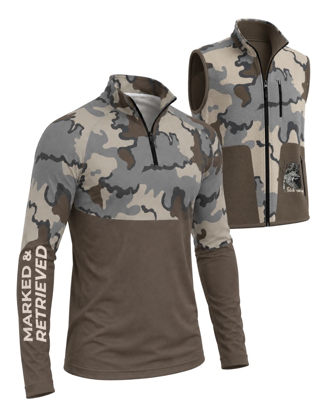 Marked & Retrieved Camo Layering Series