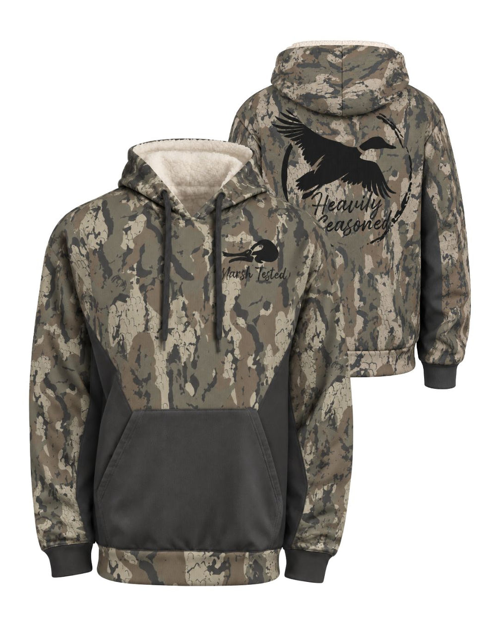 Marsh Tested Camo Fleece Hoodie