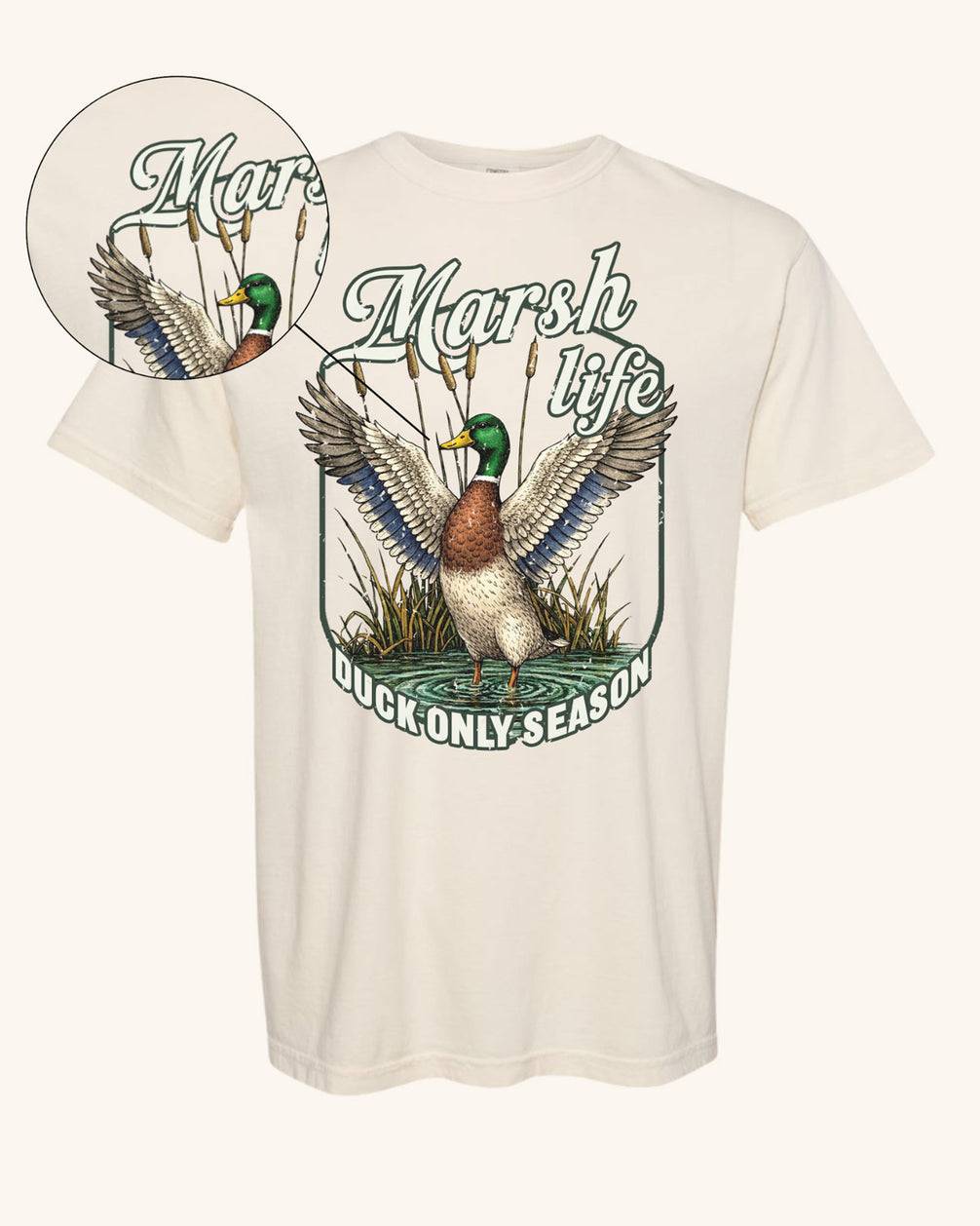 Marsh Life Waterfowl Hunting T-shirt