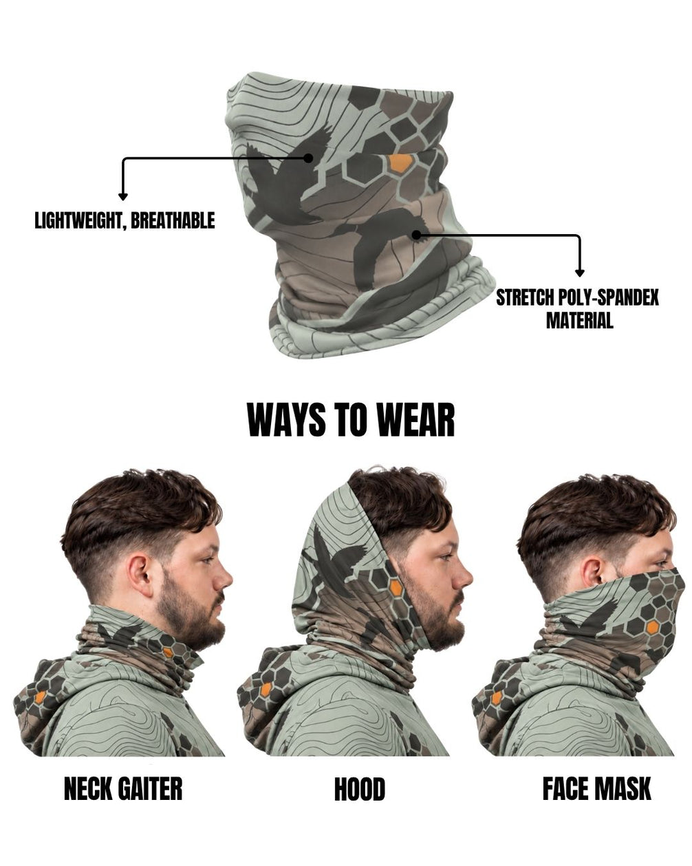Marsh Madness Sun Protection Hoodie