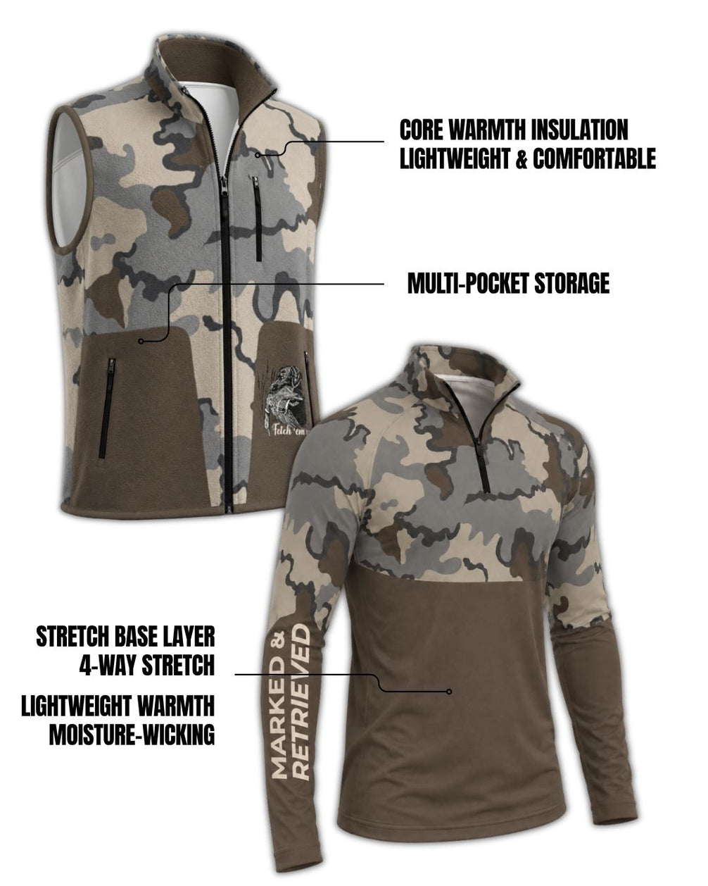 Marked & Retrieved Camo Layering Series