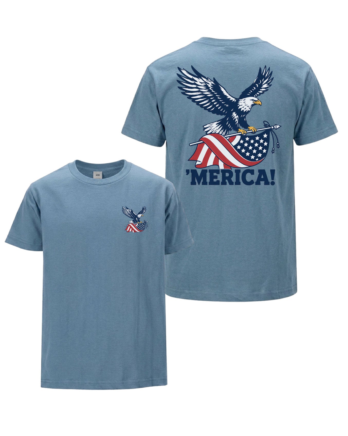 ‘Merica! Flag Eagle T-shirt