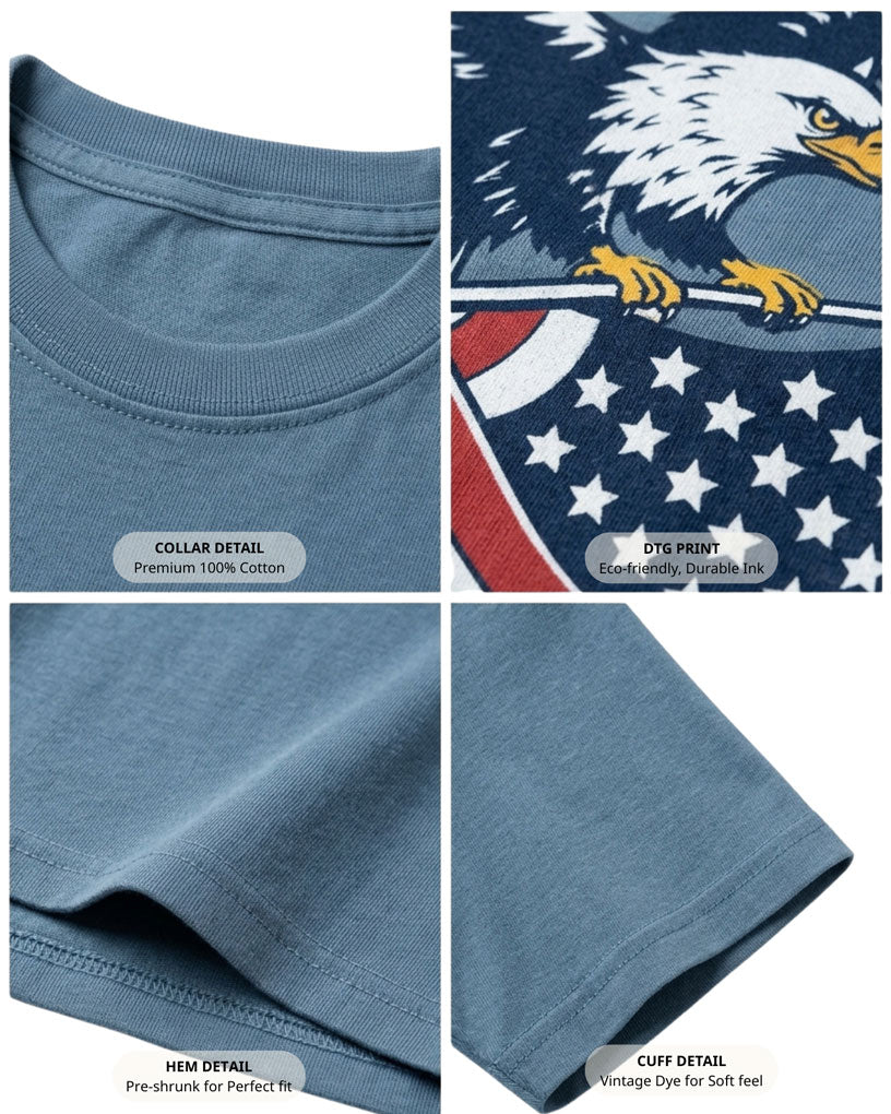 ‘Merica! Flag Eagle T-shirt
