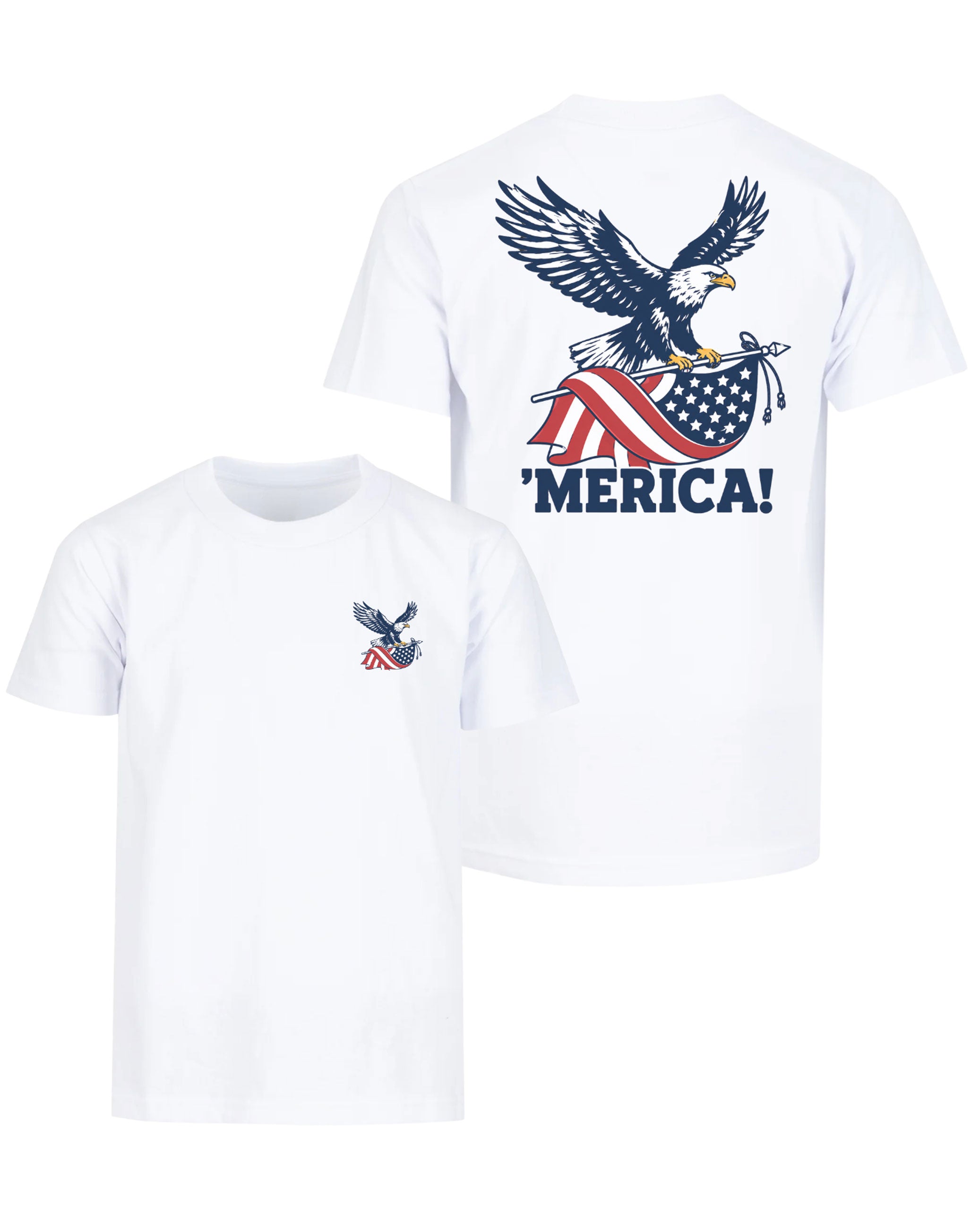 ‘Merica! Flag Eagle T-shirt