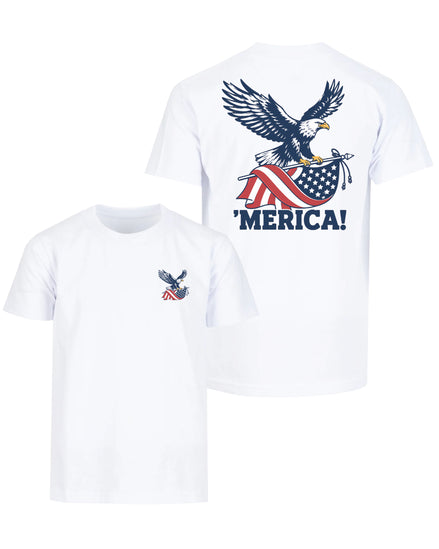 ‘Merica! Flag Eagle T-shirt