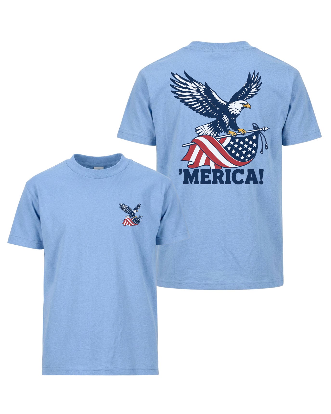 ‘Merica! Flag Eagle T-shirt
