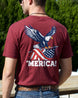 ‘Merica! Flag Eagle T-shirt