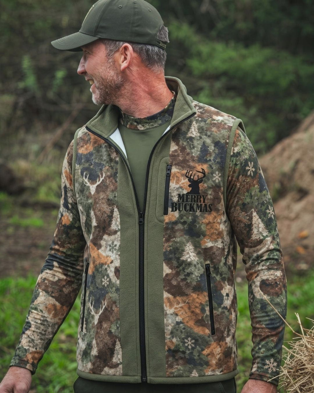Combo detail - Merry BuckMas Camo Layering Series