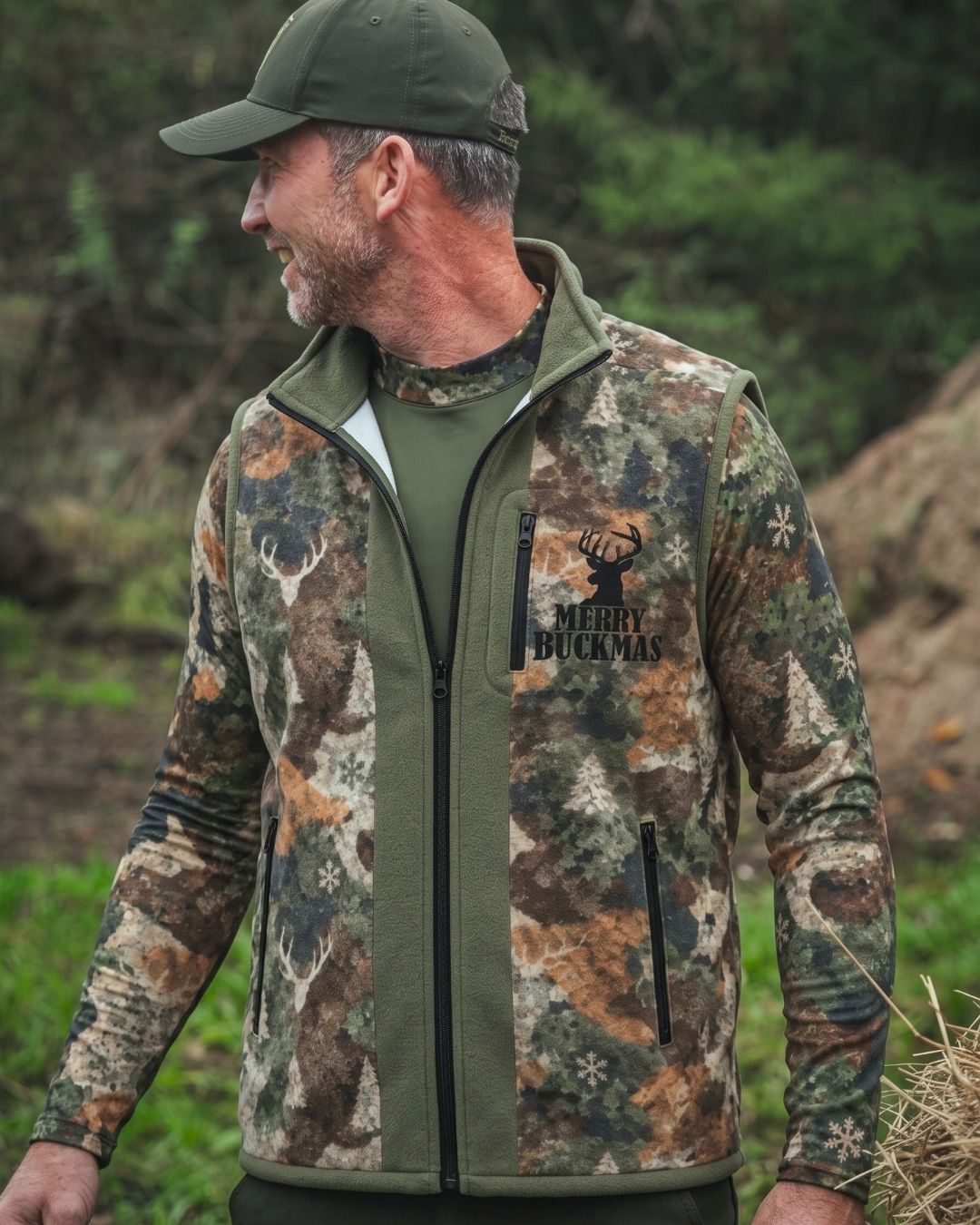 Combo detail - Merry BuckMas Camo Layering Series