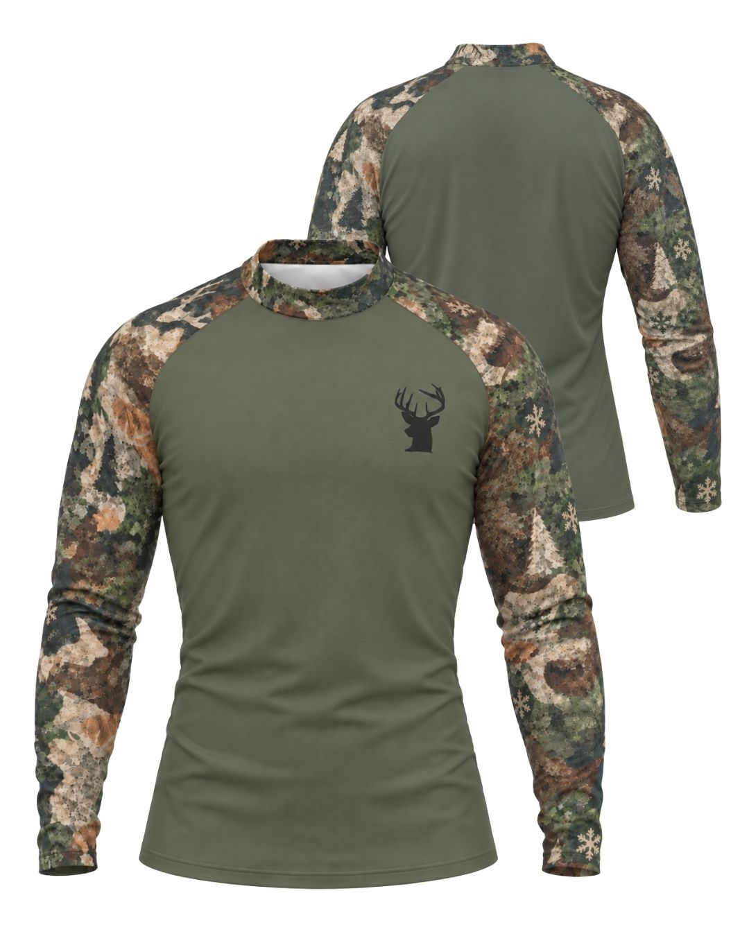 Long-Sleeve - Merry BuckMas Camo Layering Series