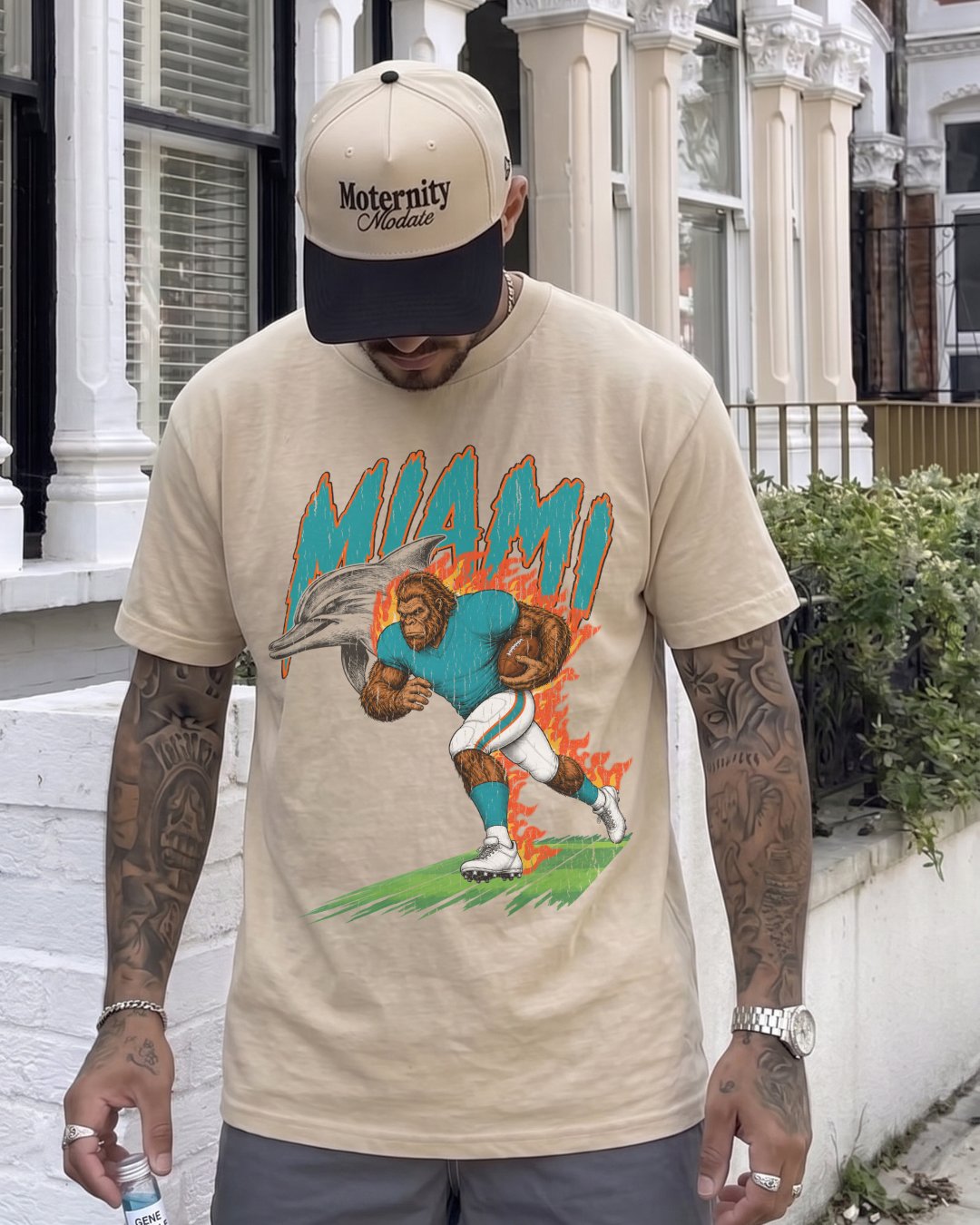Miami Phantom Inferno Football T-shirt