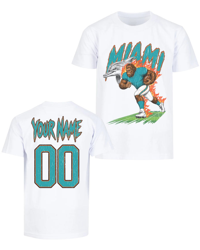 Personalized Miami Phantom Inferno Football T-shirt