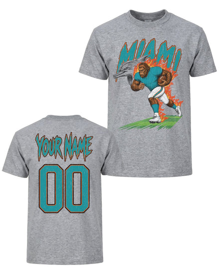 Personalized Miami Phantom Inferno Football T-shirt