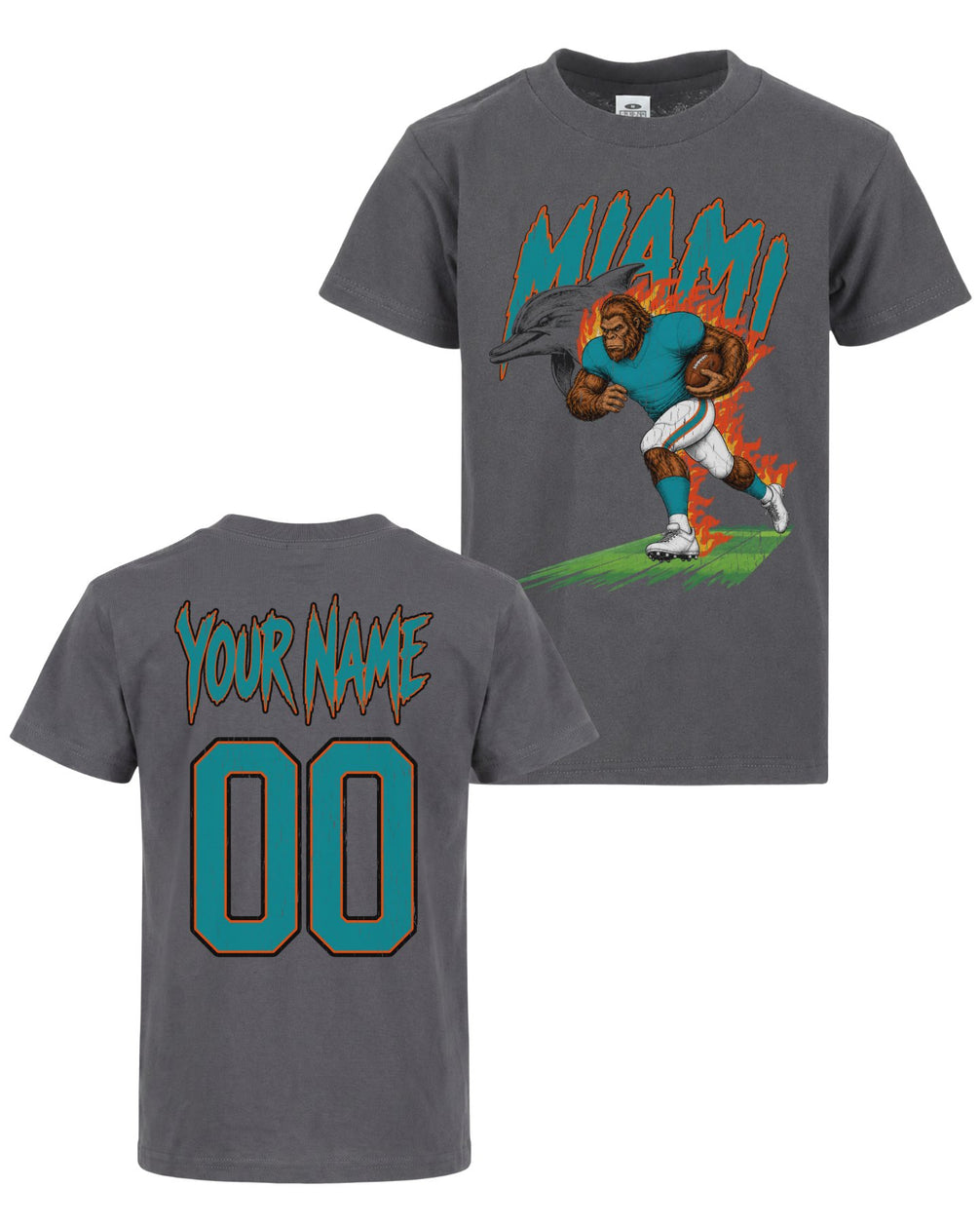 Personalized Miami Phantom Inferno Football T-shirt