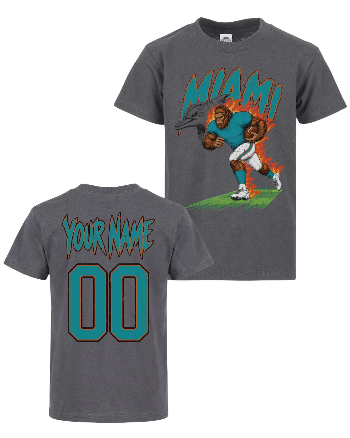 Personalized Miami Phantom Inferno Football T-shirt