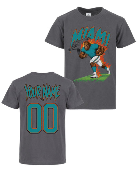 Personalized Miami Phantom Inferno Football T-shirt