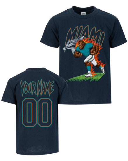 Personalized Miami Phantom Inferno Football T-shirt