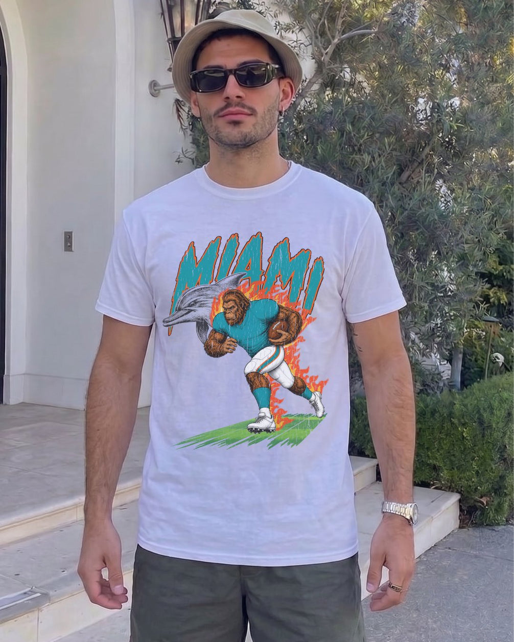 Miami Phantom Inferno Football T-shirt