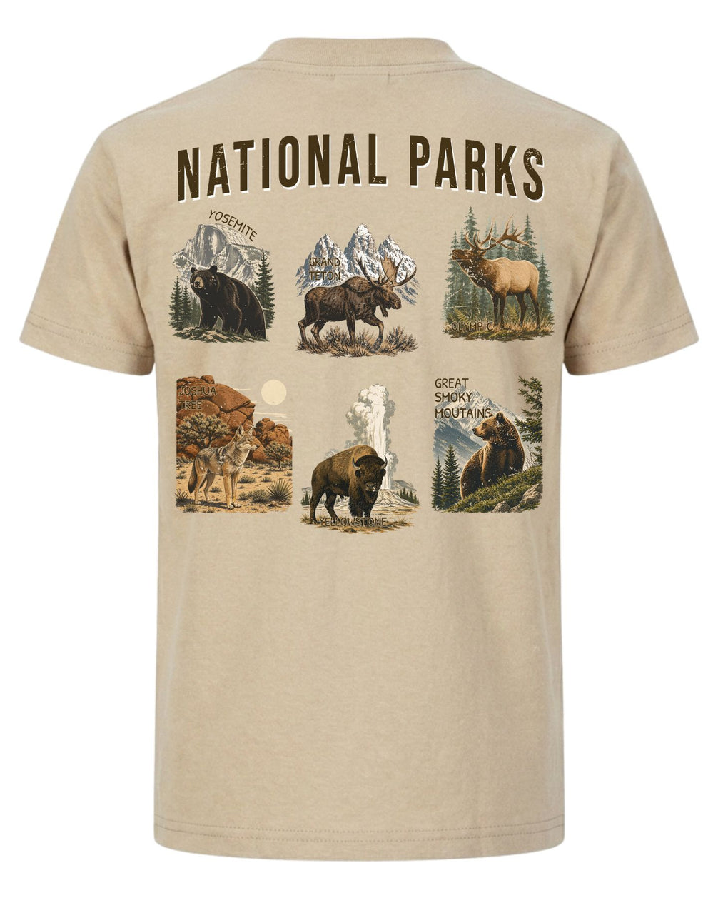 National Parks Wildlife Heritage T-shirt